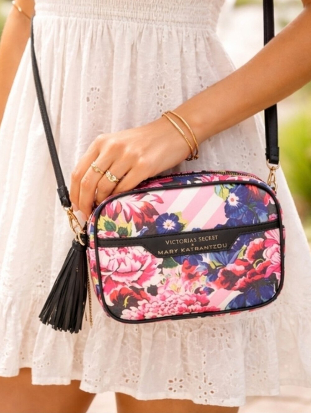 Victoria's Secret Crossbody Bag X Mary Katrantzou Artist NWT 💗 RET $88-